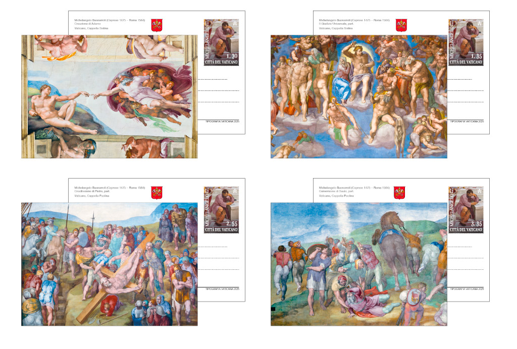 Vatican Philatelic Issues of 7 November 2025 by the Postal and Philatelic Service of the Governorate
