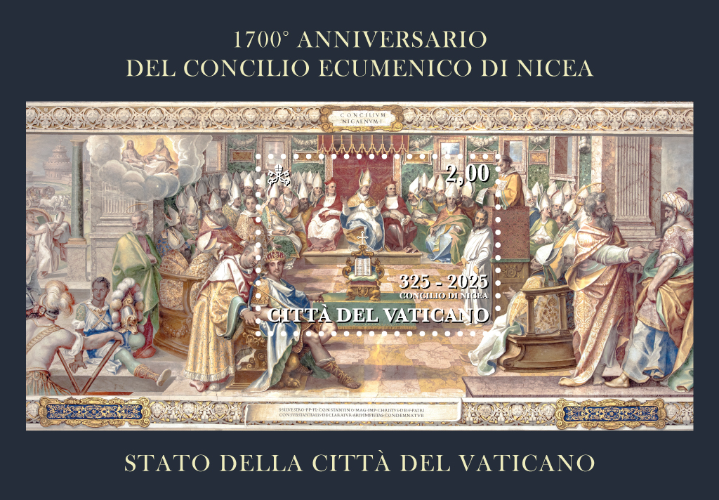 Un francobollo per ricordare Nicea: 1700 anni di fede condivisa tra memoria e speranza