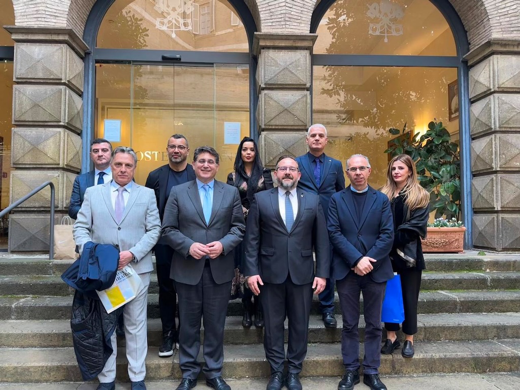 Visita istituzionale del CEO di Poste Albania presso la Sede di Poste Vaticane