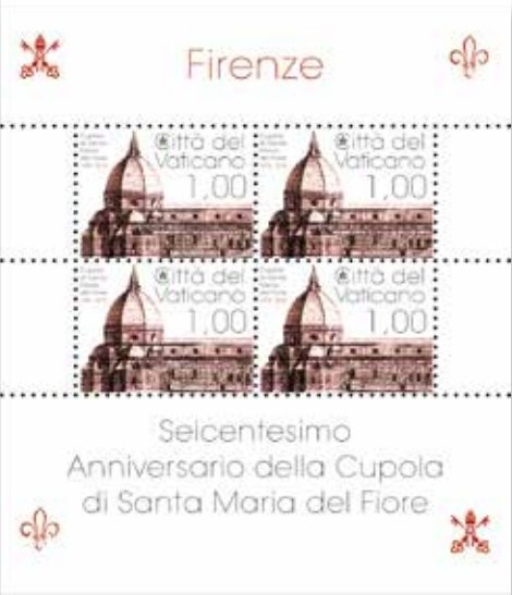 600° ANNIVERSARIO DELLA CUPOLA DI SANTA MARIA DEL FIORE