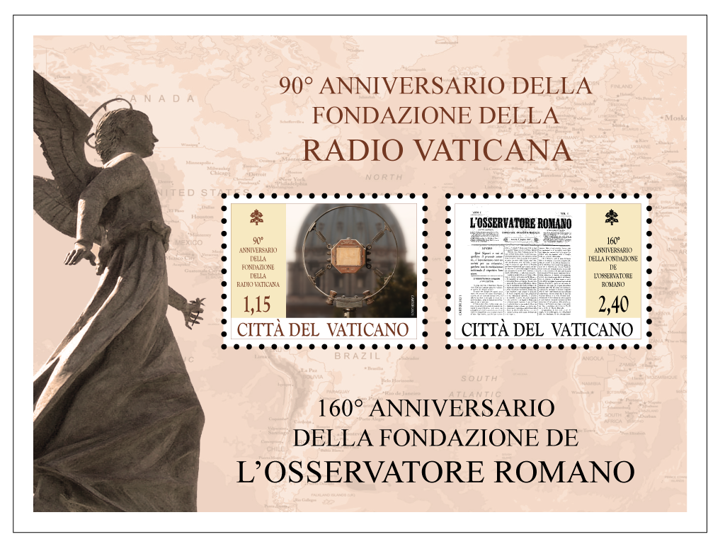  90° ANNIVERSARIO DELLA FONDAZIONE DELLA RADIO VATICANA E 160° ANNIVERSARIO DELLA FONDAZIONE DE “L’OSSERVATORE ROMANO”