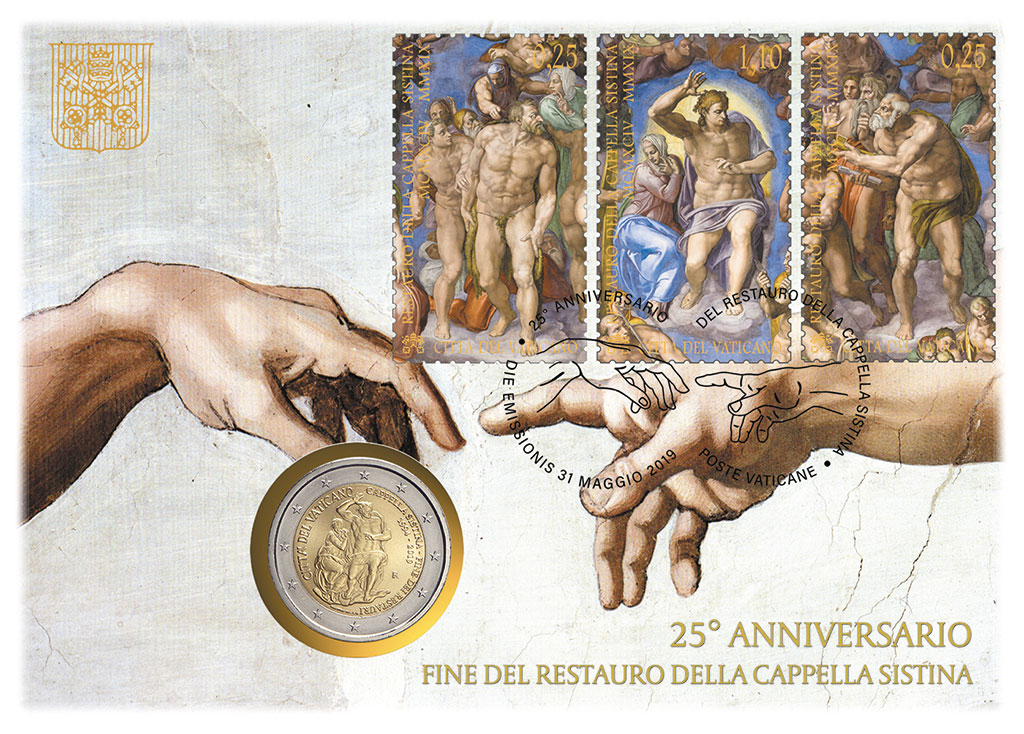 BUSTA FILATELICO-NUMISMATICA