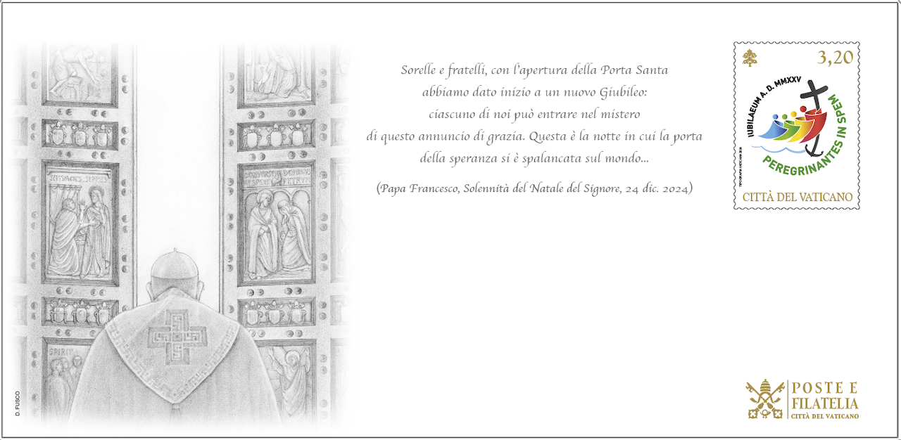Busta intero postale 2025