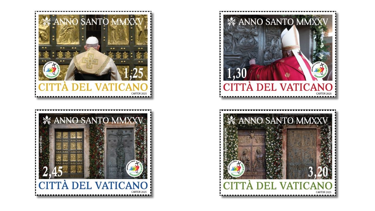 Francobolli celebrativi dell’Anno Santo MMXXV