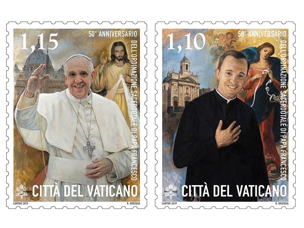 50° ANNIVERSARIO DELL'ORDINAZIONE SACERDOTALE DI PAPA FRANCESCO - SERIE