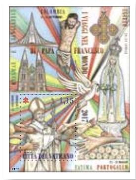 THE JOURNEYS OF POPE FRANCIS OUTSIDE ITALY - 2017